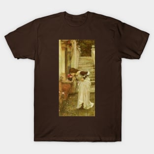 The Shrine by John William Waterhouse T-Shirt